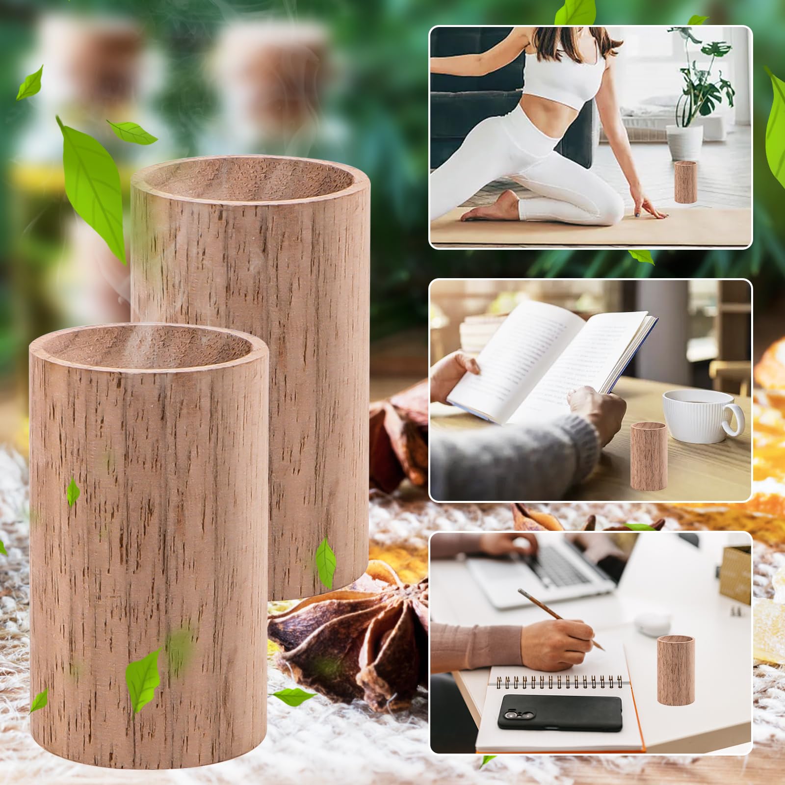 Aroma Diffuser Xenos 30 Stuks Hout Voor Etherische Oliën