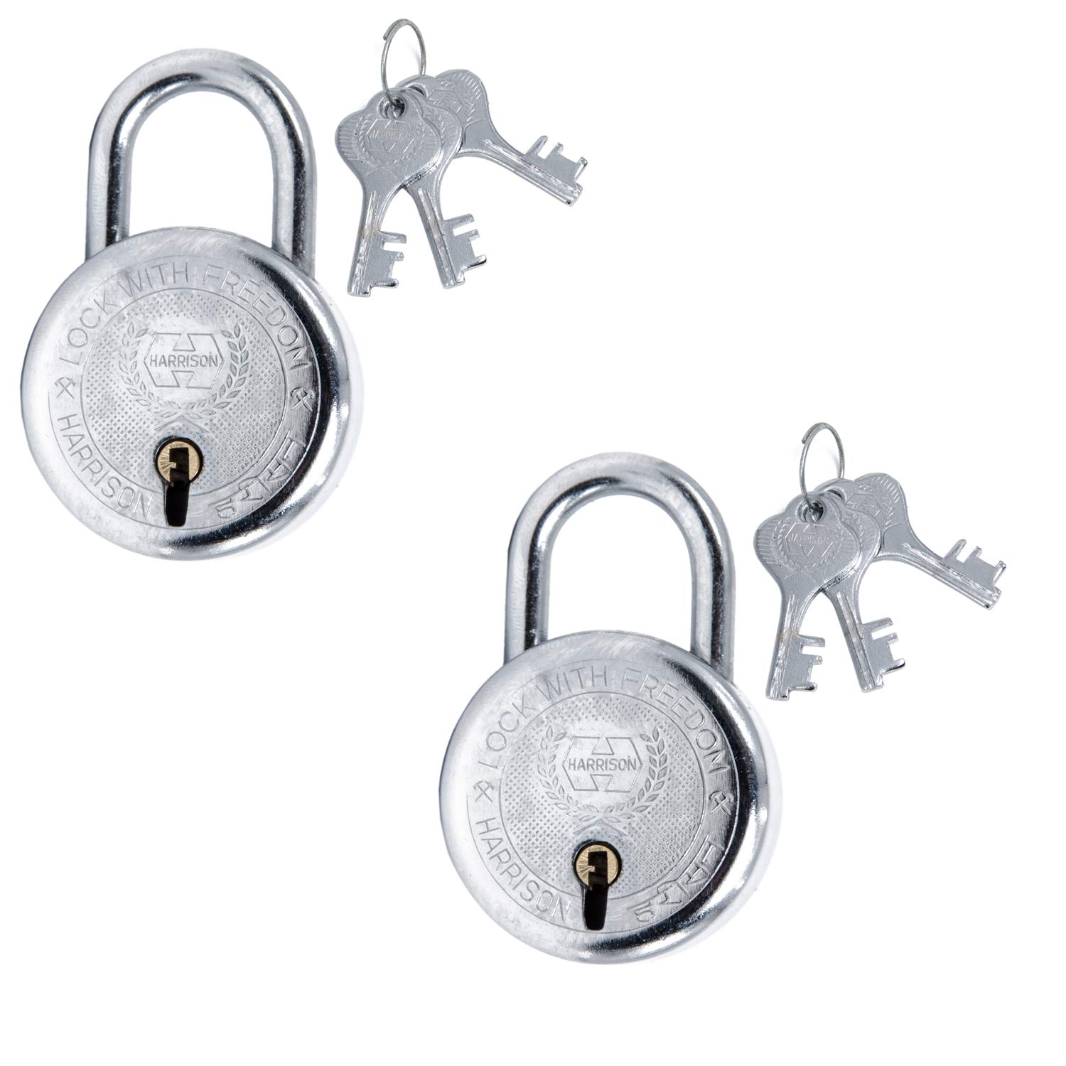 Harrison T-26/BCP-0272 Key Padlock (Silver Finish) | Padlock, Padlocks, Locks for Home, Locks for Main Door — Amazon image 15