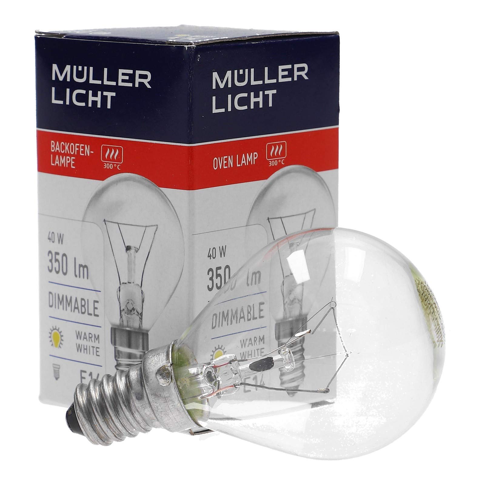 LUTH Premium Profi Parts Oven Lamp Bulb E14 40 W 220/230 V for AEG  