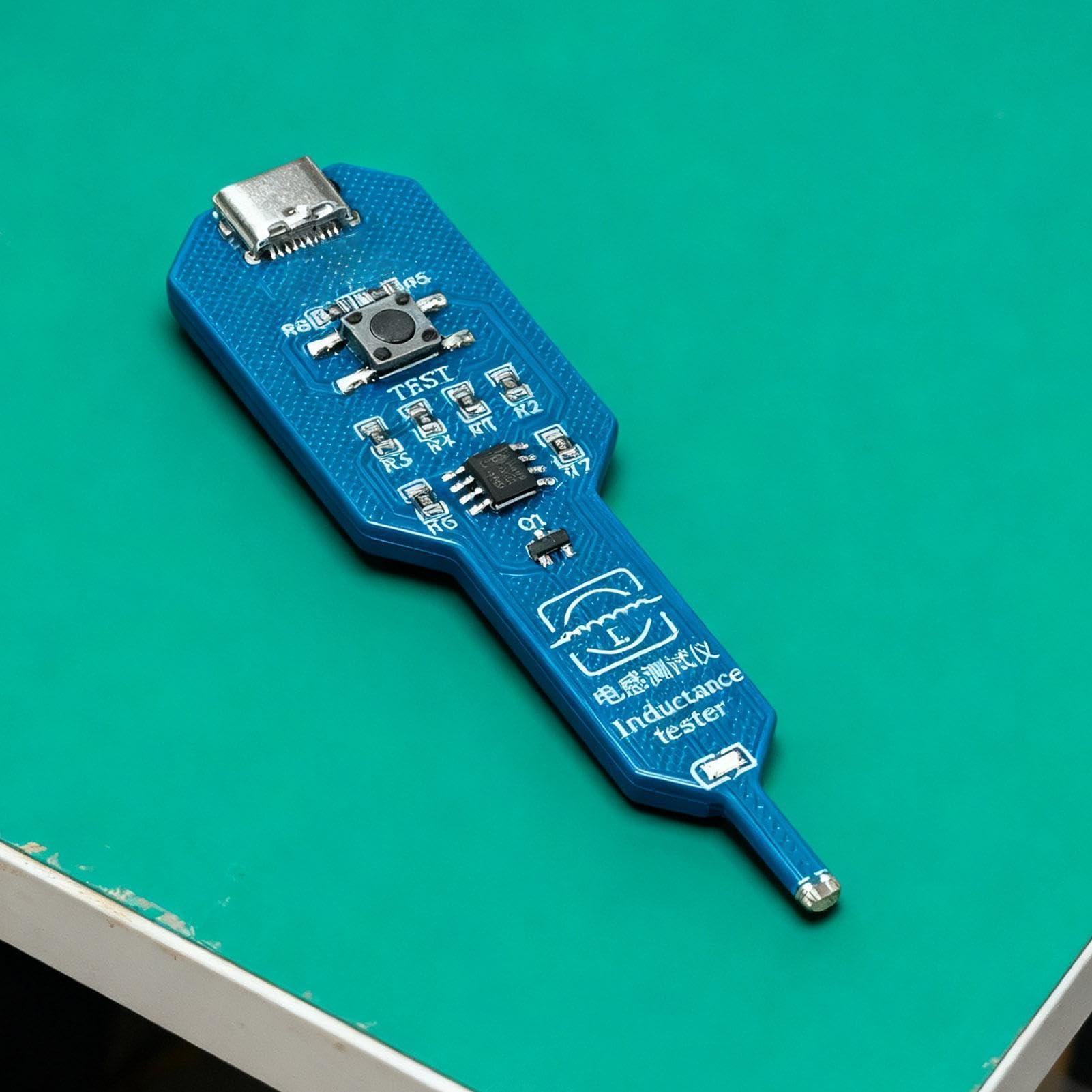 Tester Componenti | Preciso Controllo Rapido Portatile,Dispositivo di Test per Elettricista Rilevatore di Induttanza | Per Officina Casa Riparazione Telefoni Principianti Professionali