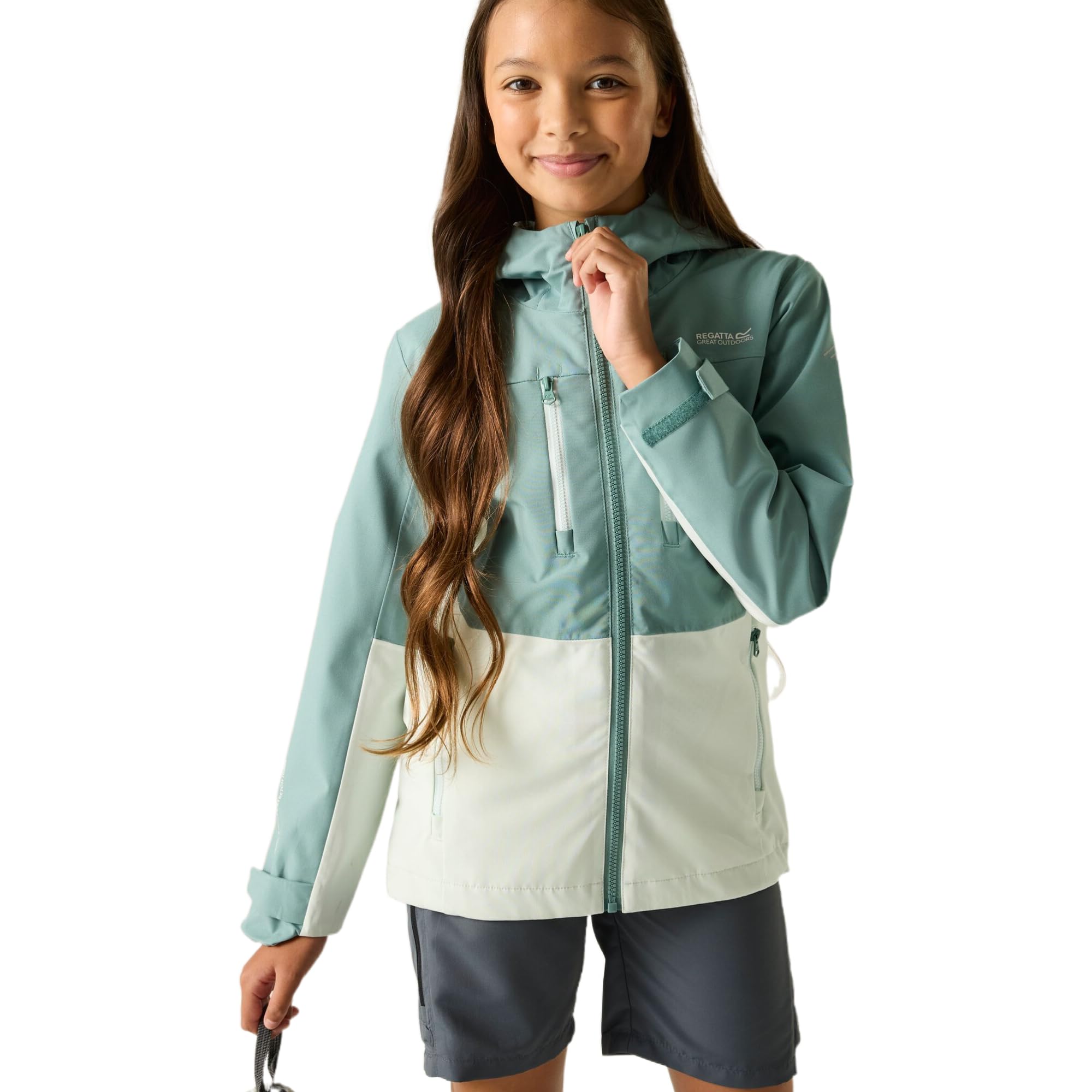 Regatta Ivy Moss/Ocean Mist Junior Highton Jacket
