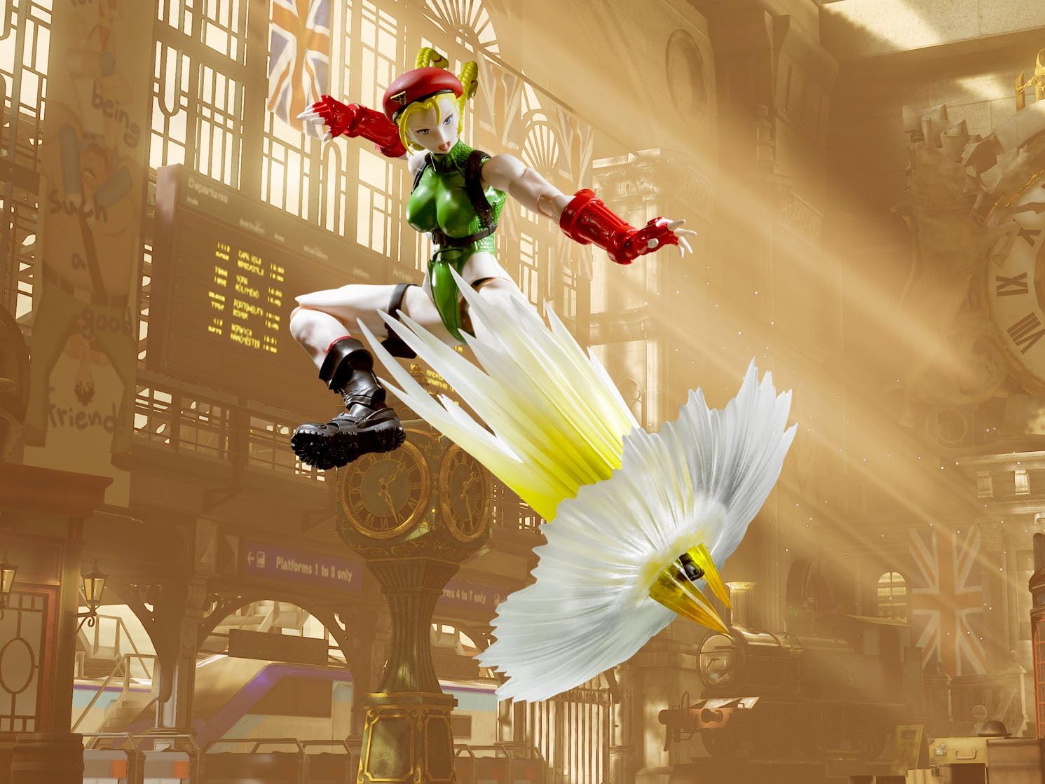 Super Big Clearance! TAMASHII NATIONS Bandai S.H.Figuarts Cammy Street Fighter V Action Figure