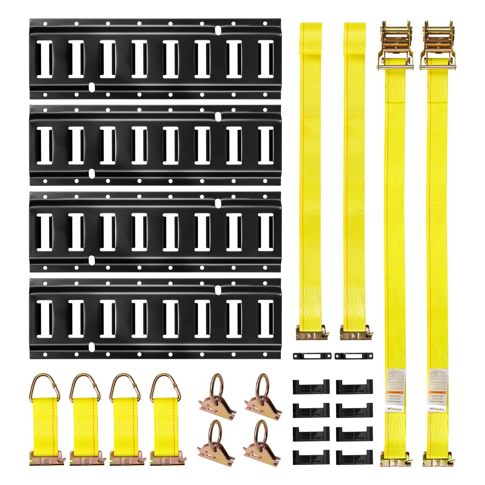 VEVOR 1.3ft E Track Tie-Down Rail Kit