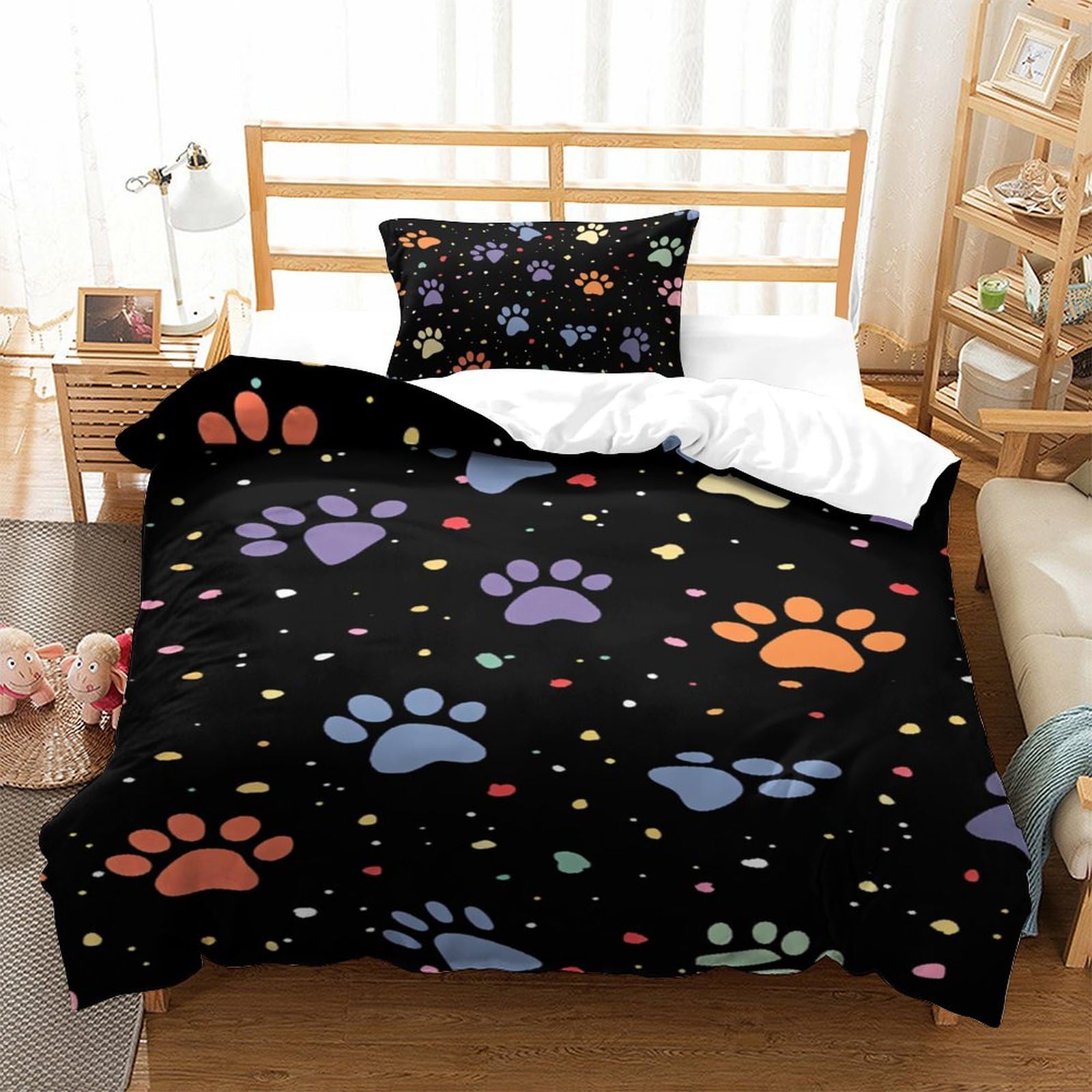 Parure de lit 135x200 imprimée 3D pour relooker une chambre d'ado