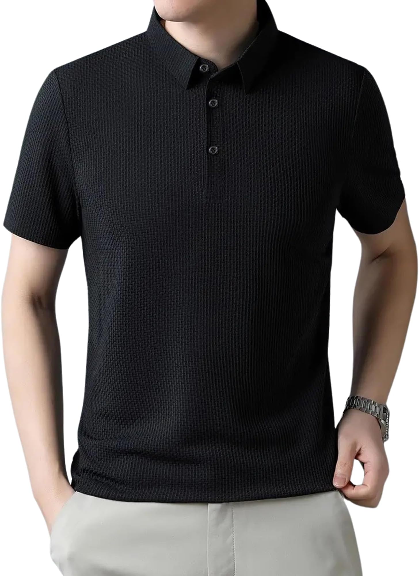 POSHAXMen's Regular Fit T Shirt