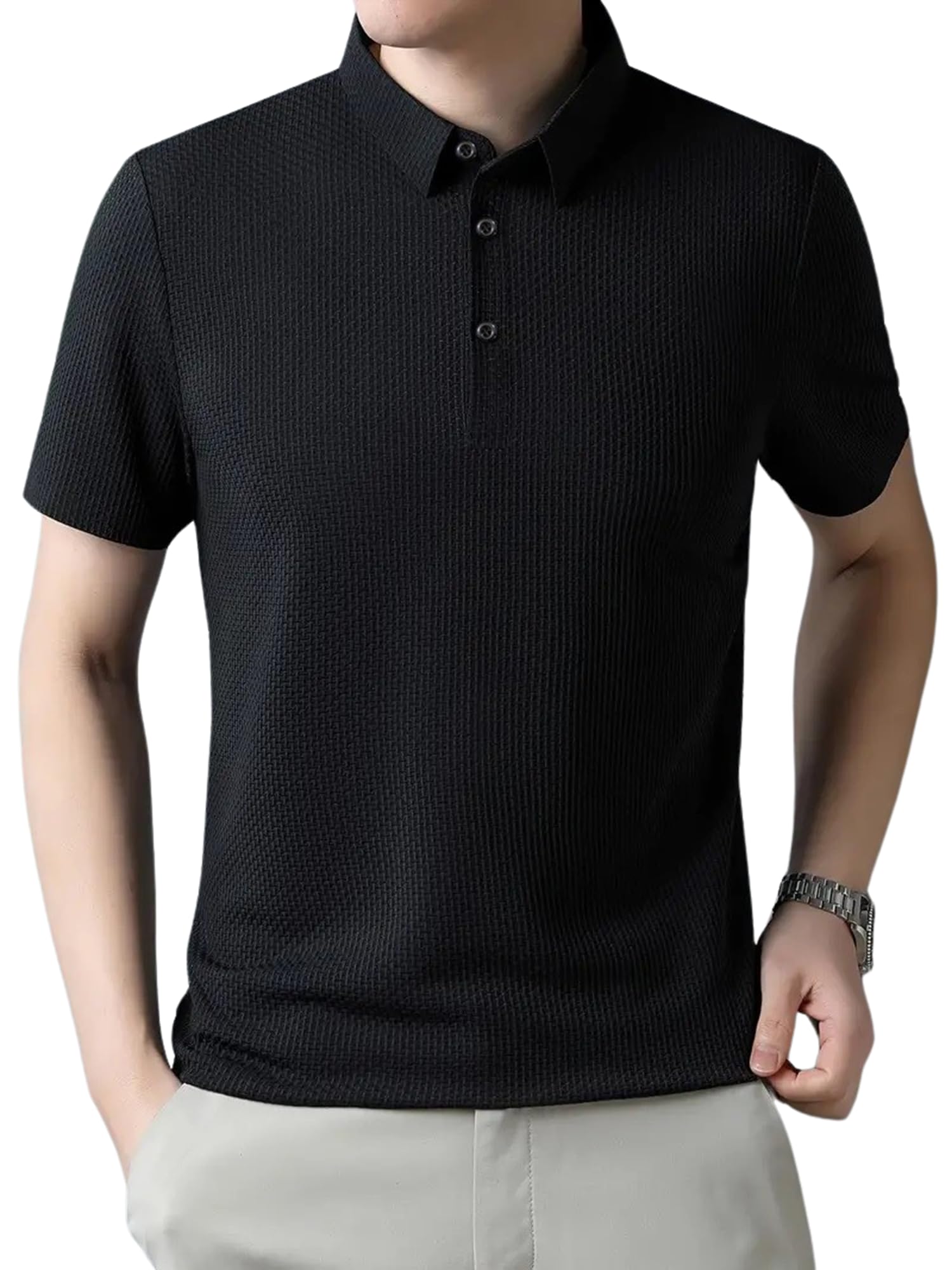 POSHAXMen's Regular Fit T Shirt