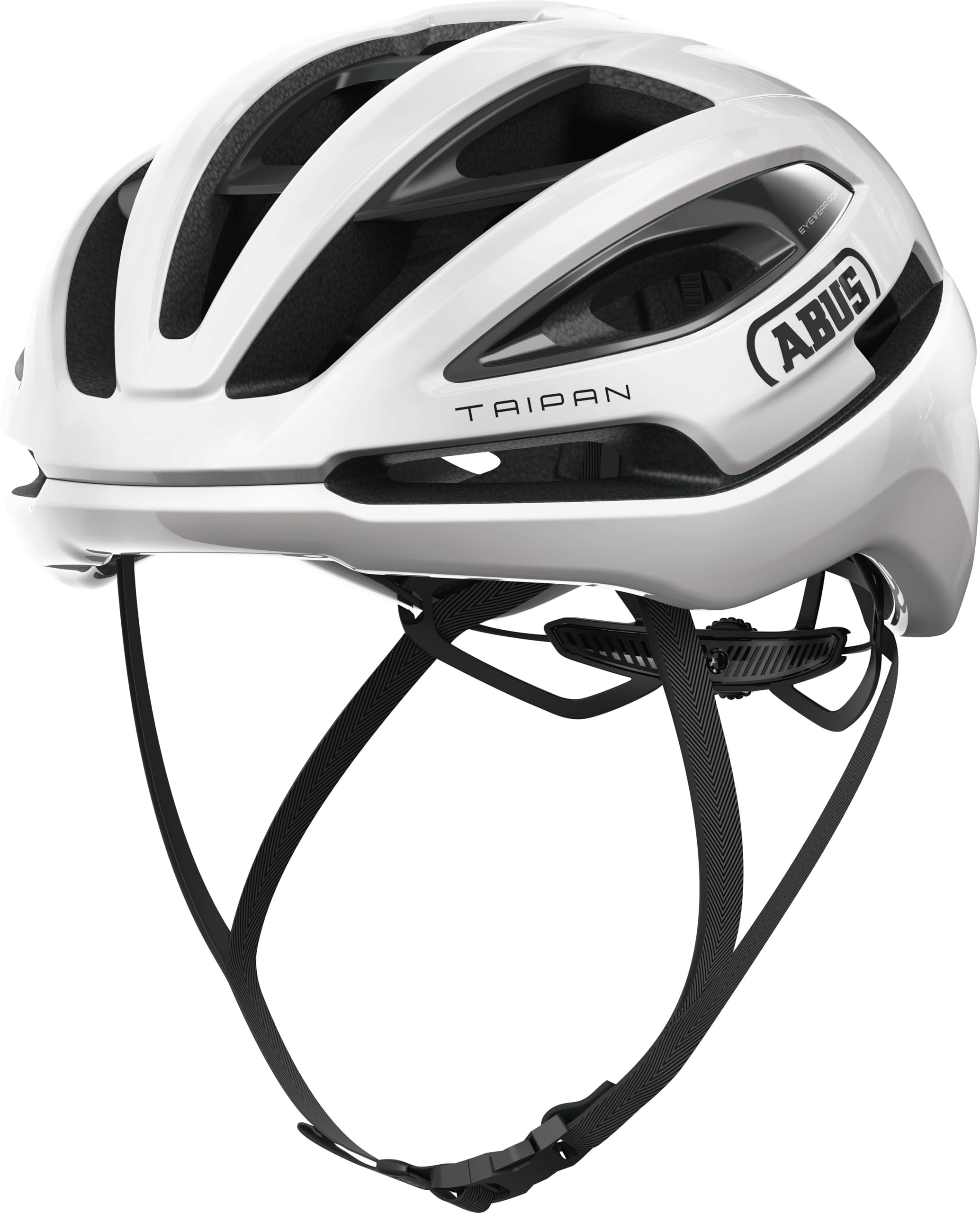 ABUS Casco Gravel, modello Taipan LED – Casco da bicicletta con luce per bicicletta Gravel, leggero, versatile e ben ventilato, con supporto per occhiali, per ragazzi, donne e uomini