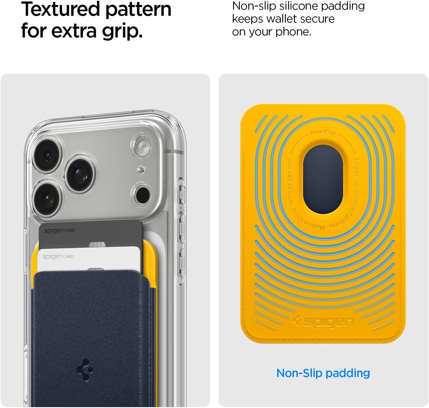 Caseology by Spigen for MagSafe Wallet, Holds 2 Cards, Nano Pop MagFit Compatible with iPhone 17/16/15/14/13/12 Models, Pixel 10 Series, MagSafe-Cases, Pixelsnap and More, Card Holder - Blueberry Navy - Image 7