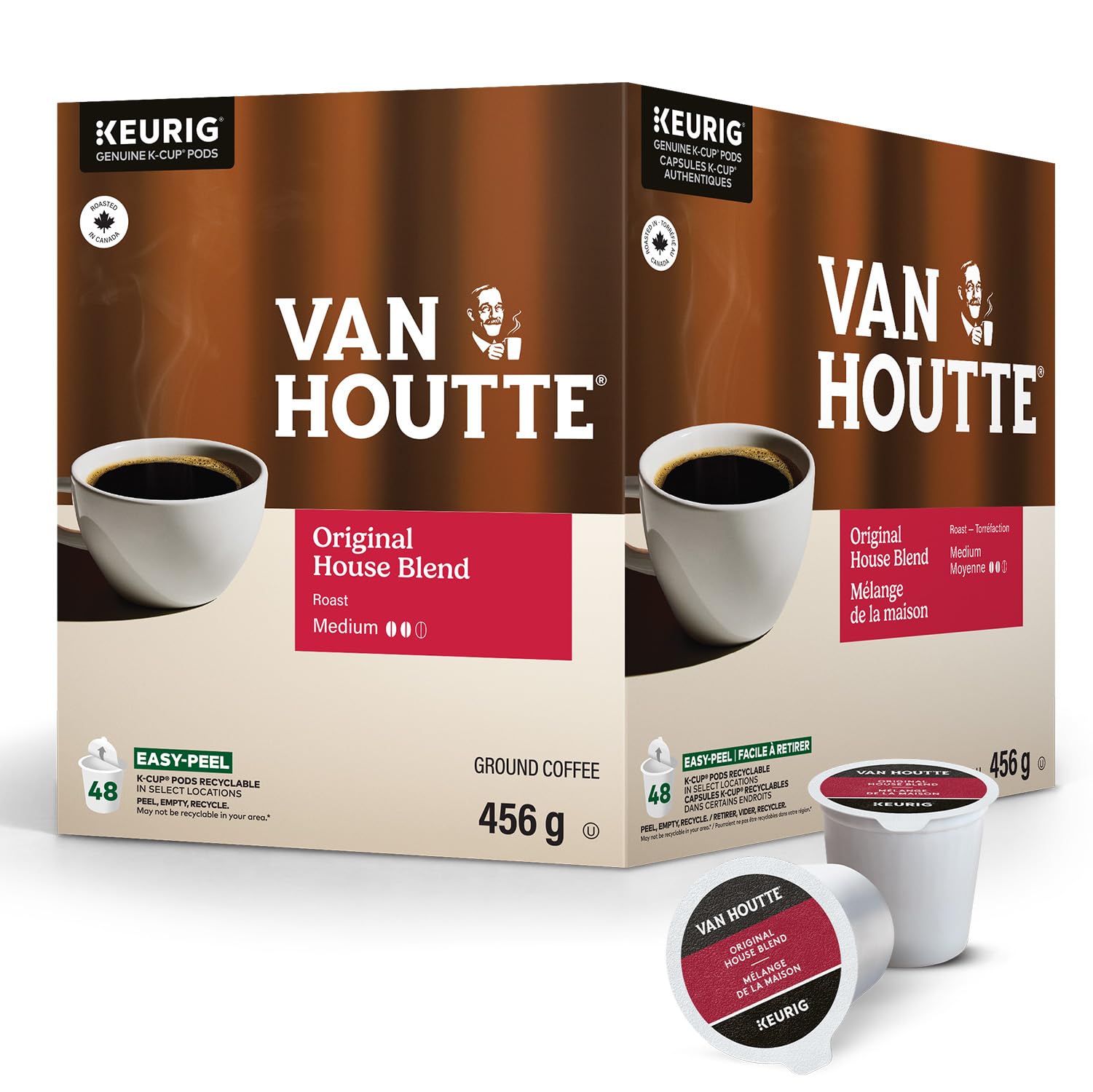 Van Houtte Original House Blend K-Cup Coffee Pods, 48 Count For Keurig Coffee Makers - 4