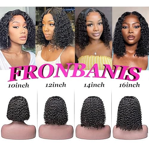 Miniatura 7 de Wear and Go - Peluca de cabello humano sin pegamento, pelucas de cabello humano prearrancadas precortadas para principiantes, densidad del 180%,