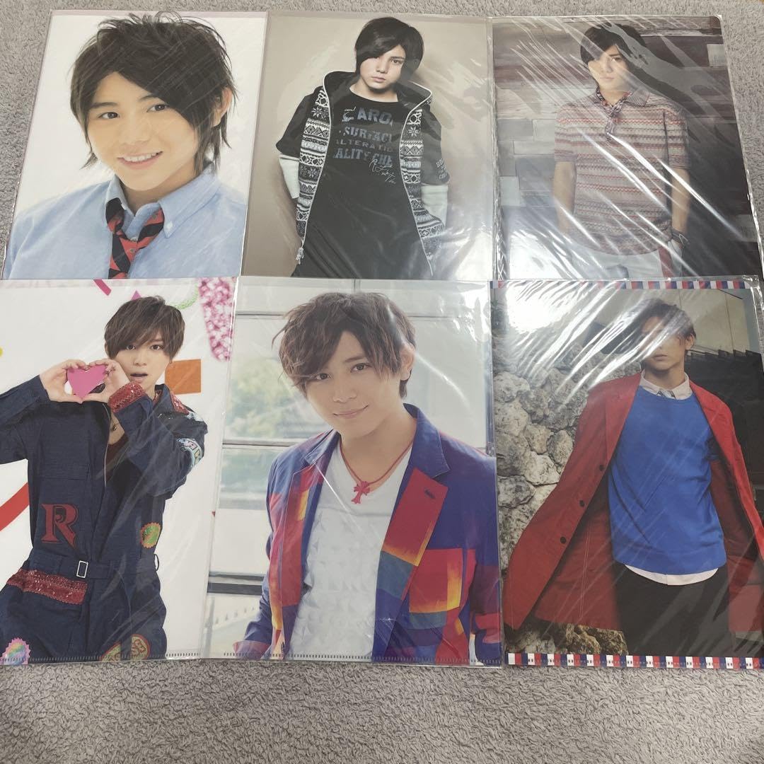 Hey!Say!JUMP クリアファイルセット 山田涼介おまけ付き Hey!Say!JUMPデビューコンサート クリアファイル 山田涼介