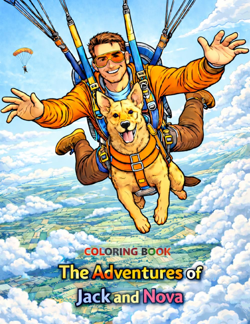 The Adventures of Jack & Nova: coloring book