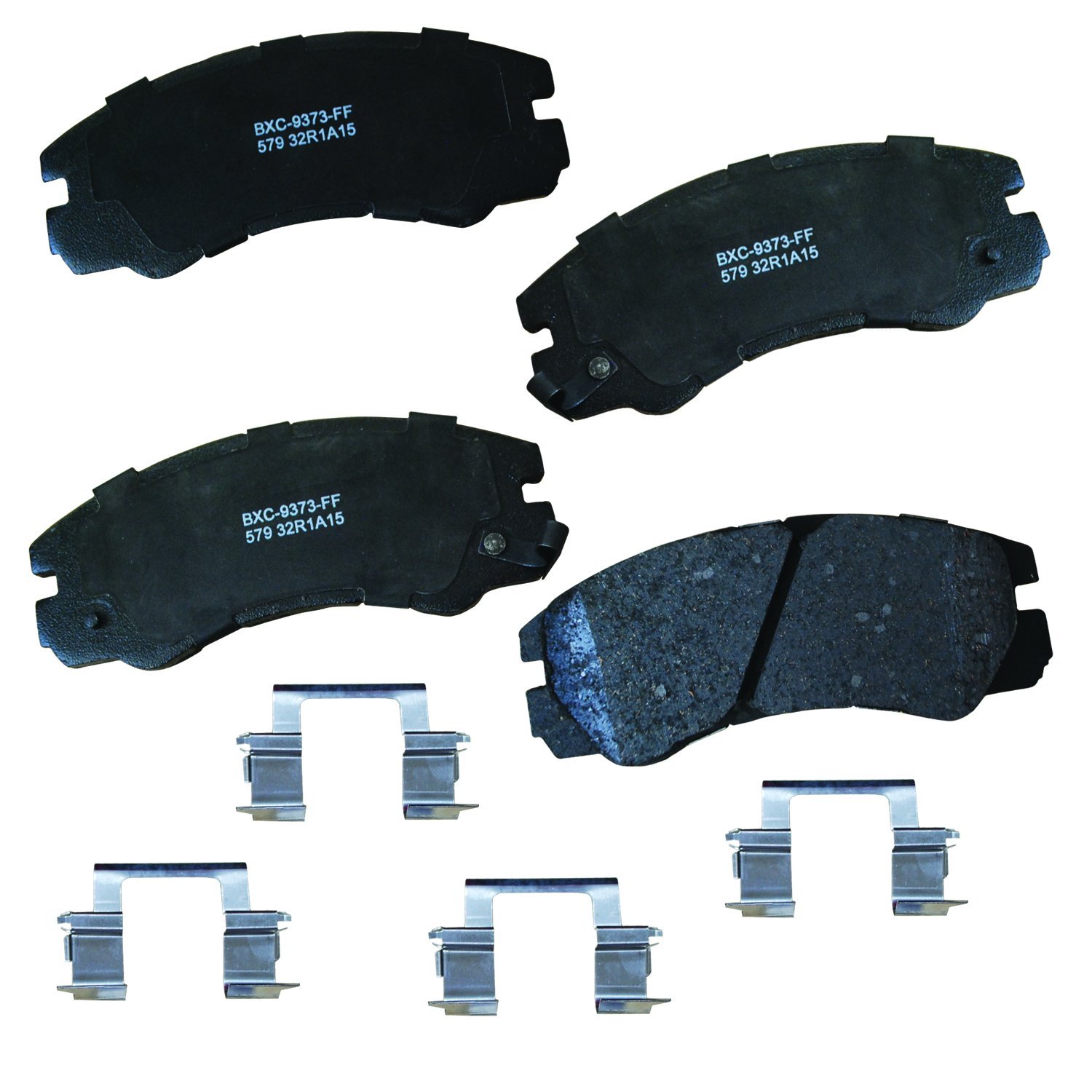 Bendix Premium SBC579 Ceramic Front Brake Pads for Select Models Acura SLX, Honda Passport, Isuzu Amigo, Axiom, Rodeo, Rodeo Sport, Trooper, VehiCROSS