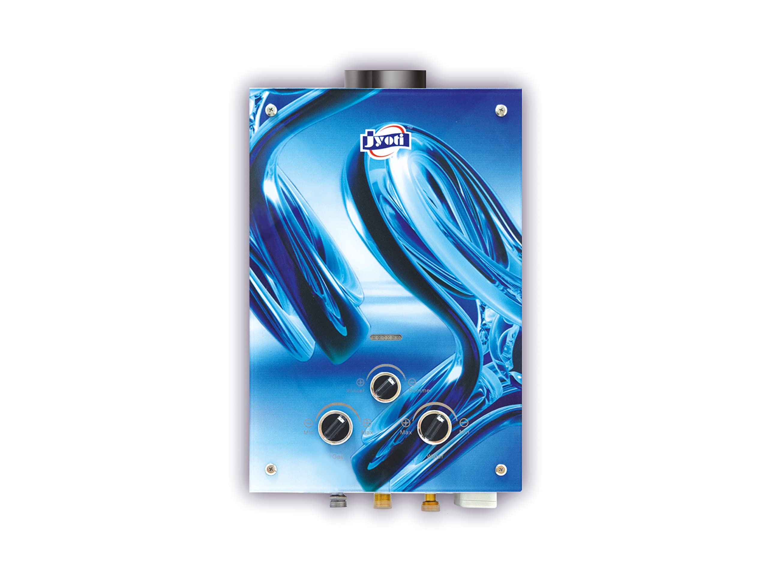 Buy Jyoti 6 Ltr Instant Gas Geyser (Jyoti Glassy Blue LP - Low Water  pressure) Online at Low Prices in India - Amazon.in