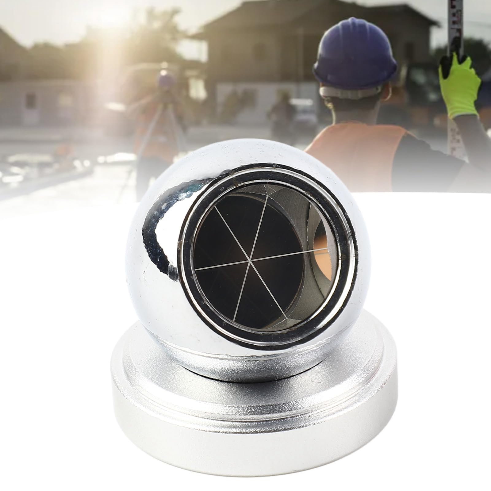 Keenso Esfera Reflectante para Estación Total con Base Magnética