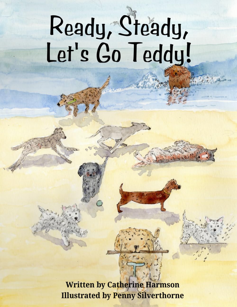Ready, steady, let’s go Teddy!: A beautifully illustrated, fun, rhyming story, which also supports children to learn about: shape, size and measure, counting and positional language