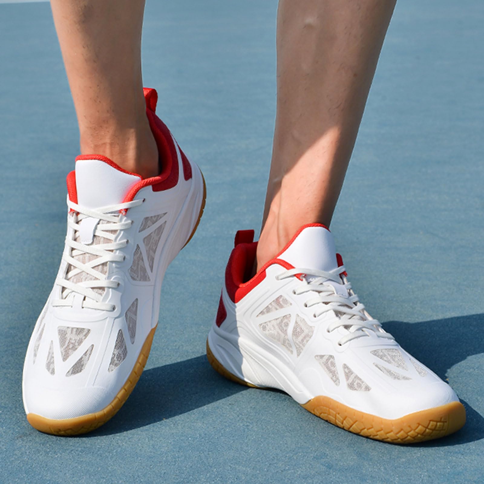 Męskie damskie buty treningowe na korcie, buty do siatkówki, buty do badmintona, buty do siatkówki unisex, oddychające, wygodne na co dzień, do treningu na korcie, do gry w pikleball