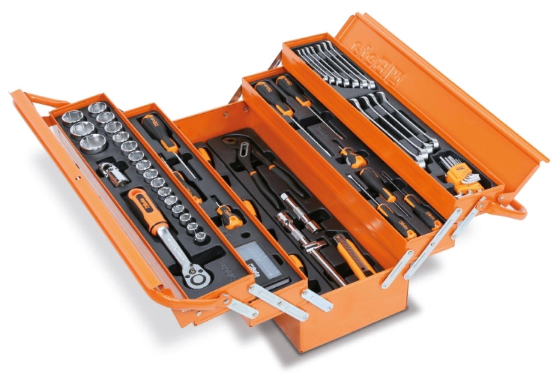 Panier avec 91 outils Beta BW 2120L-E/T91 pour réparer sans perdre vos clés