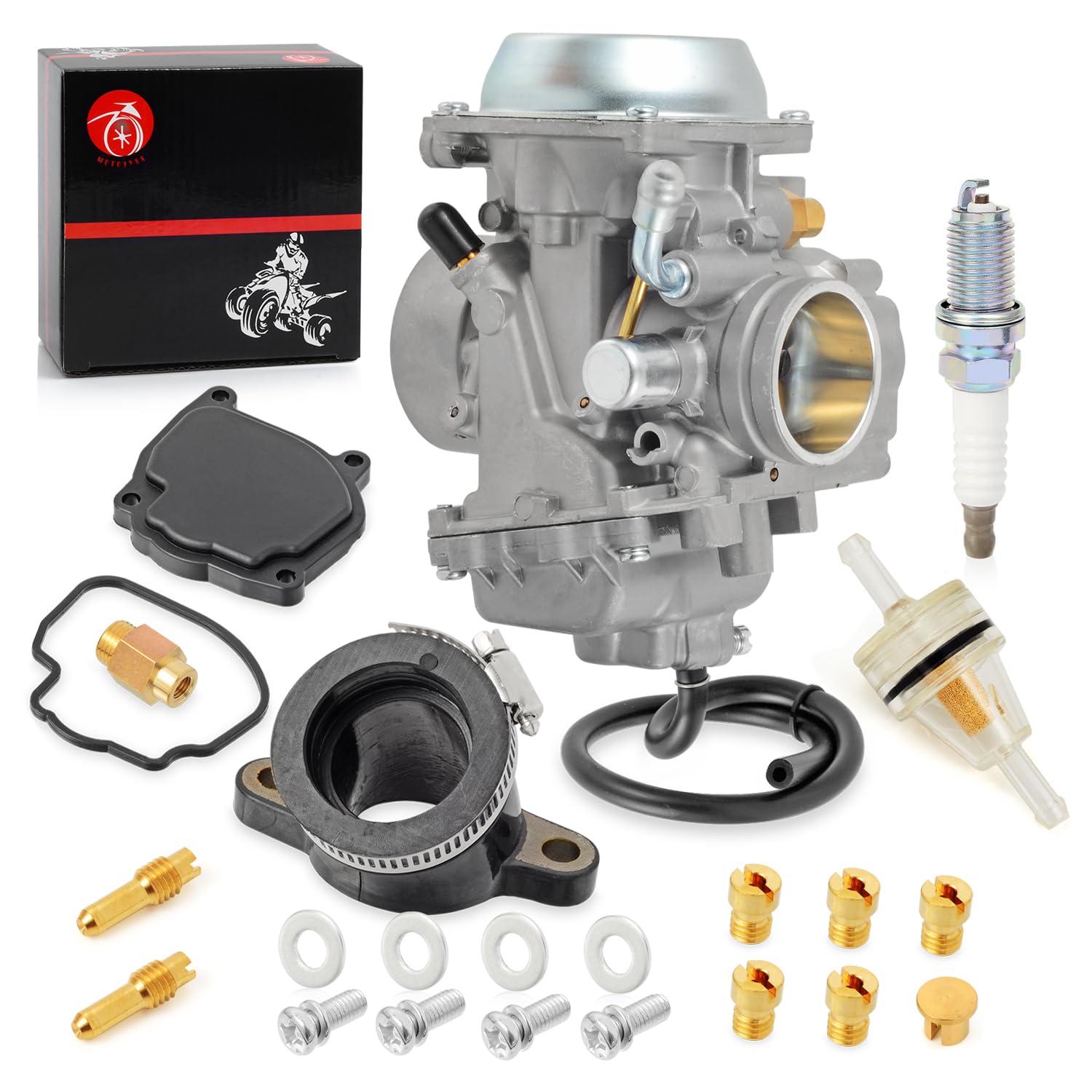 Carburetor &amp; Intake Manifold for Polaris Trail Boss Blazer Magnum ATP 330
