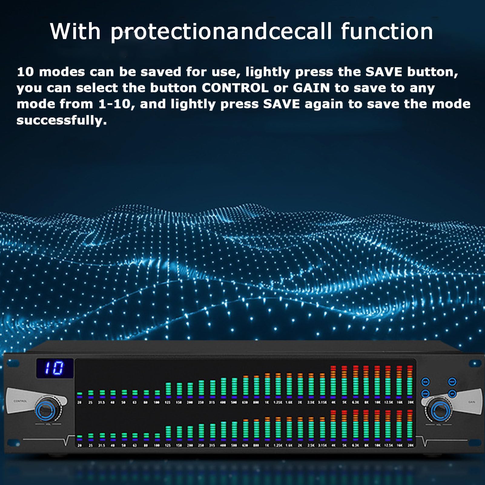 Amazon.com: HFDJRWK 31-Band Digital Equalizer with Led