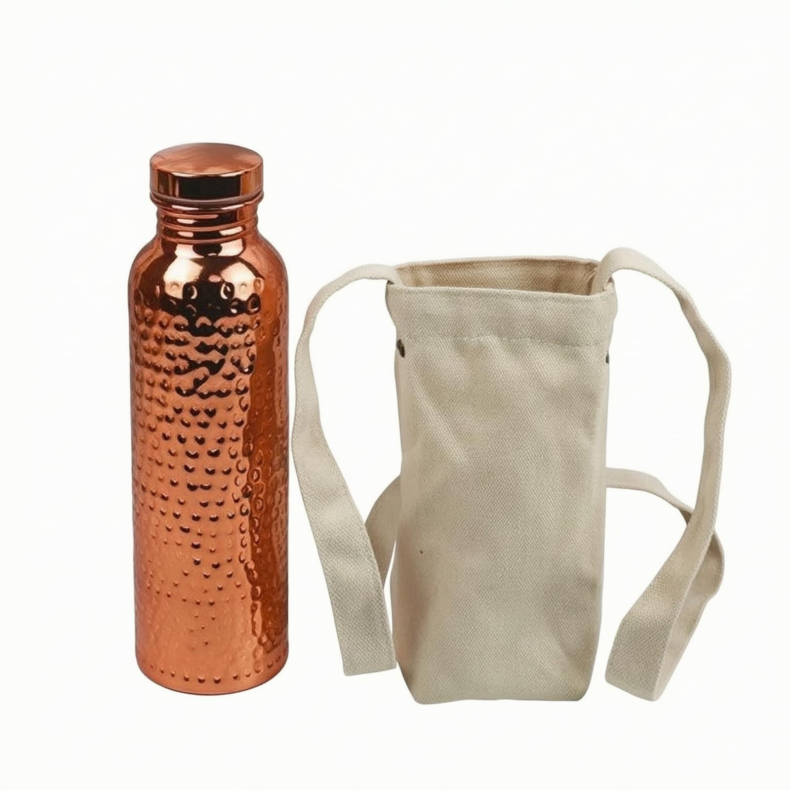 predolo Botella Acero Inoxidable Sellado |, Botella Agua con Funda, Resistente, para Viajes, Oficina