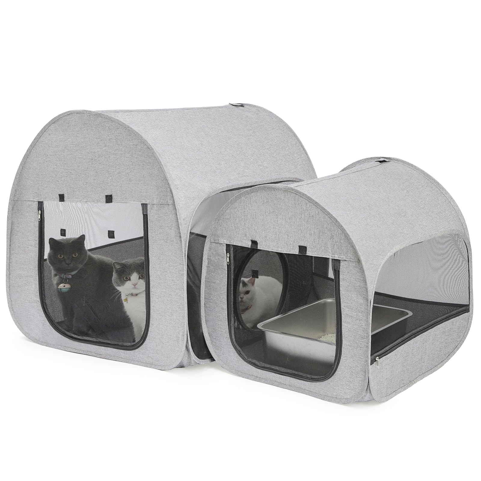 LUCKITTY Portable Cat Playpen