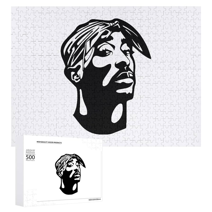 絵画 2pac Tupac Shakur Portrait, signed Giclée art print with changes