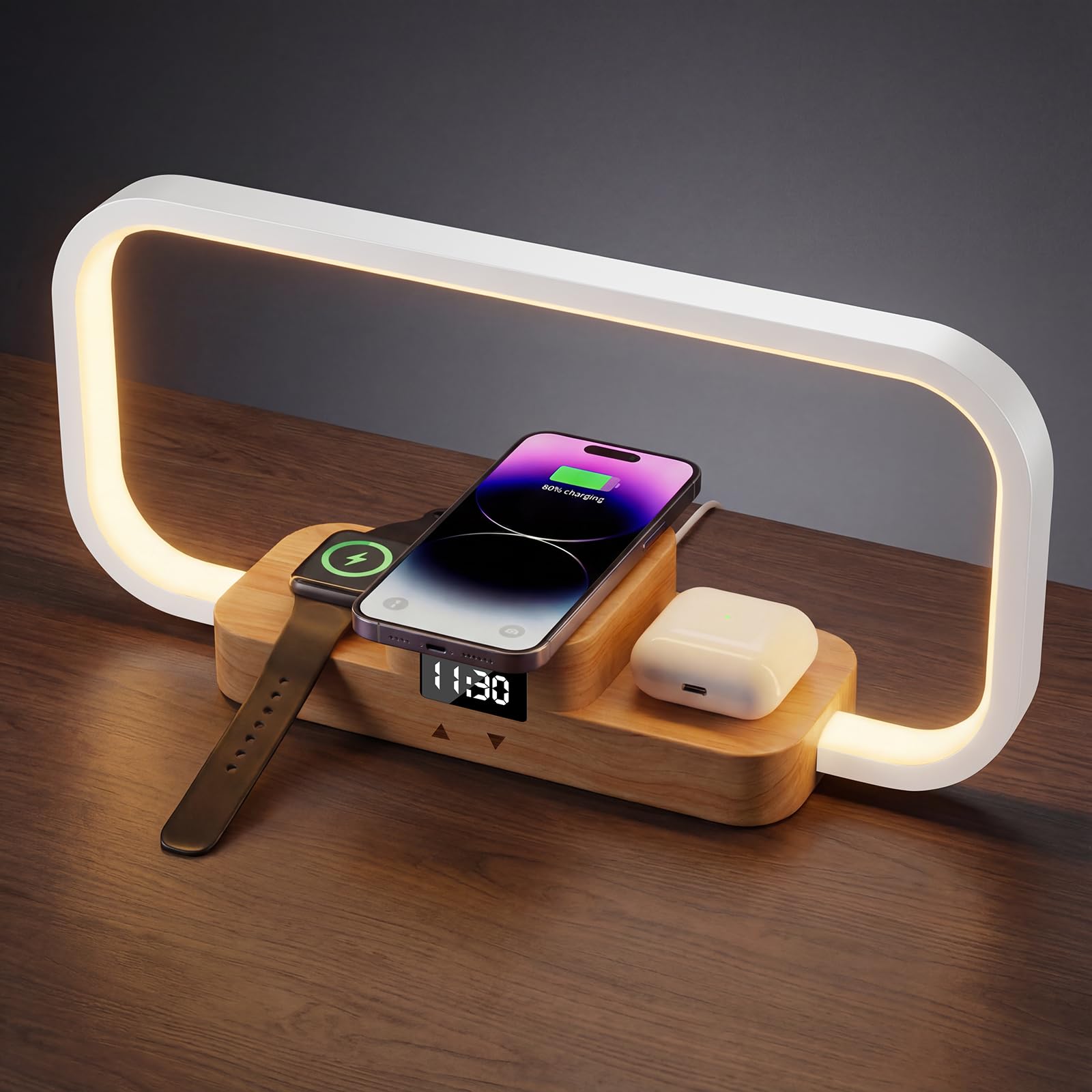 CRLL 3-in-1 Bedside Lamp
