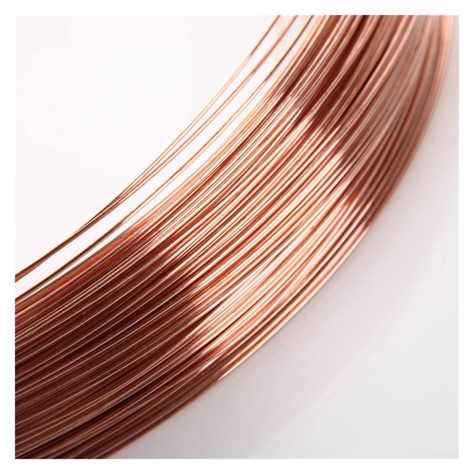 tianwandong 1-5Meter Draht T2 Kupfer Blankdraht Durchmesser 0.2/0.3/0.4/0.5/0.6/0.8/1/1.2/1.5/1.8/2/2.5/3mm(3 Meter,4mm)