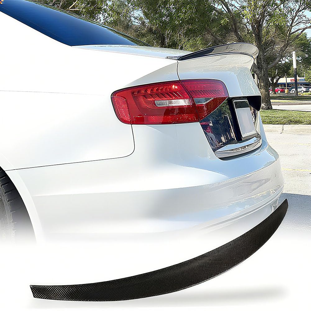 Amazon | カーボン製リアスポイラーfor Audi アウディ S4 4D B8