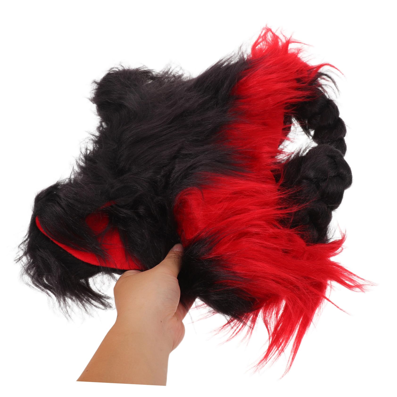 Gorro de Peluche con Orejas de Gato Gorro Cálido y Esponjoso para Mujer Accesorio de Invierno para Halloween Fiesta de Cosplay y Uso Diario Diseño Divertido y para Otoño