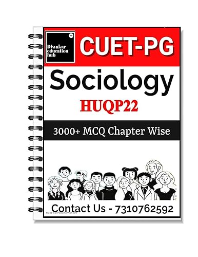 CUET-PG MA Sociology [HUQP22] Question Answer Book 3000+ MCQ Based on New Pattern 2025