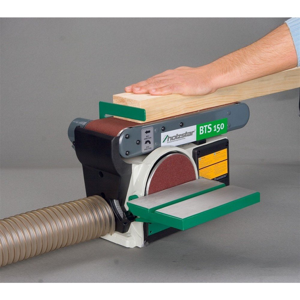 Holzstar Band- und Tellerschleifmaschine BTS 150 (0,4 kW, 230 V, Schleifband 915 x 100 mm) 5904150