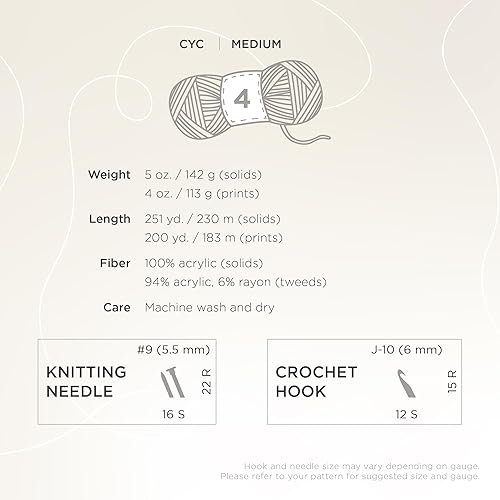 Miniatura 4 de Lion Brand Yarn Heartland Yarn - Hilo multicolor para tejer, tejer y tejer, paquete de 3, color congaree