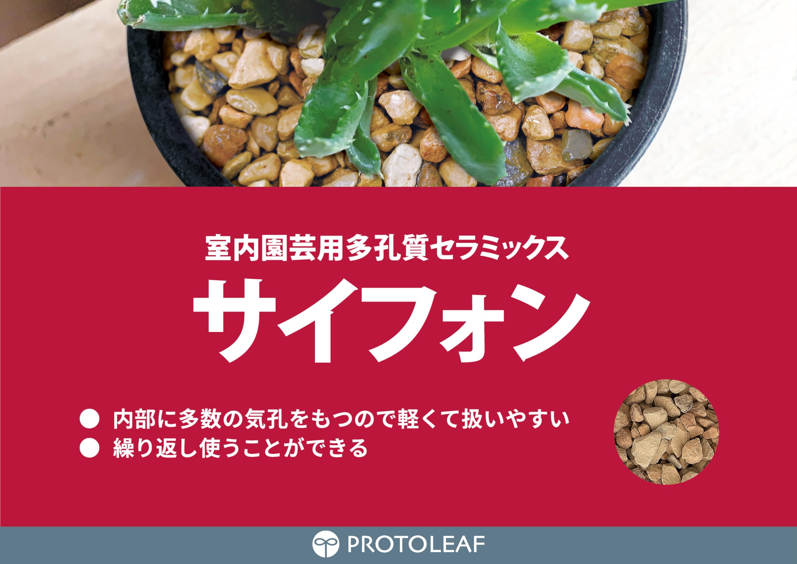 Amazon | プロトリーフ 室内園芸用土「サイフォン」 1L | 用土
