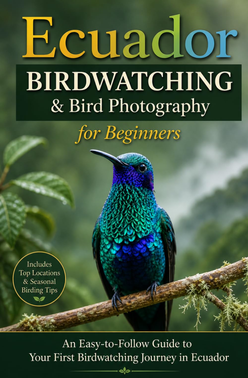 Ecuador Birdwatching For Beginners: A Practical Guide to Bird Photography