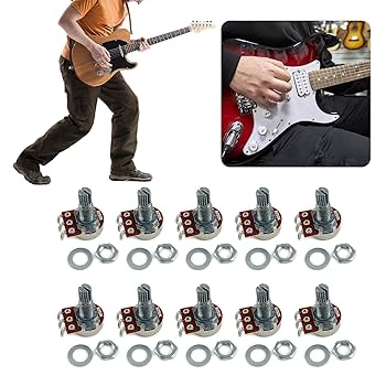 ギターパーツ★まとめ売り★ Amazon | ギザギザのスプリットシャフト付きギターテーパー