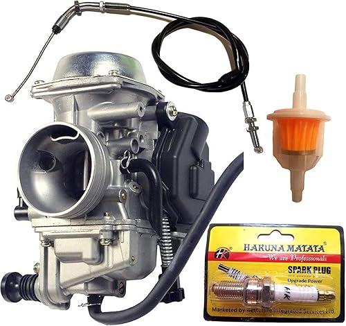 Miniatura 1 de AXITRON 350 Carburador de alta calidad para Honda Rancher compatible con Honda TRX350 Fourtrax 1986-1987 TRX 350 RANCHER 2000-2006 - Kit de