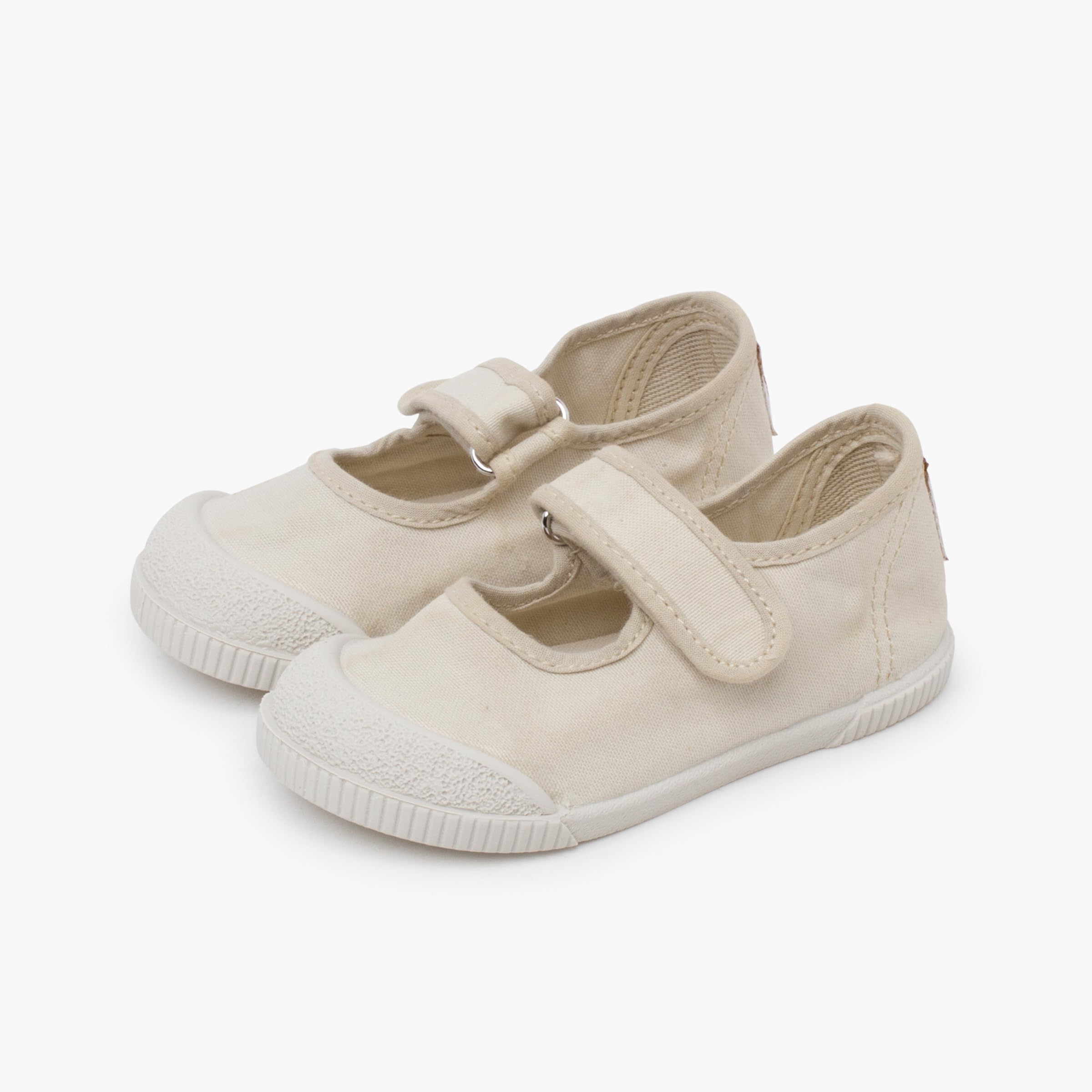 Pisamonas Merceditas Puntera Barefoot Lona Lavada