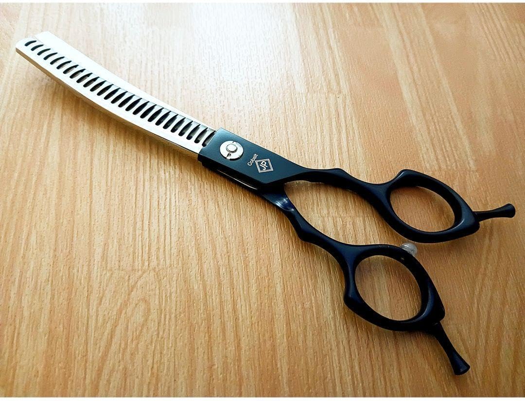 最新ペットセニングシザートリミングママミングスキバサミ