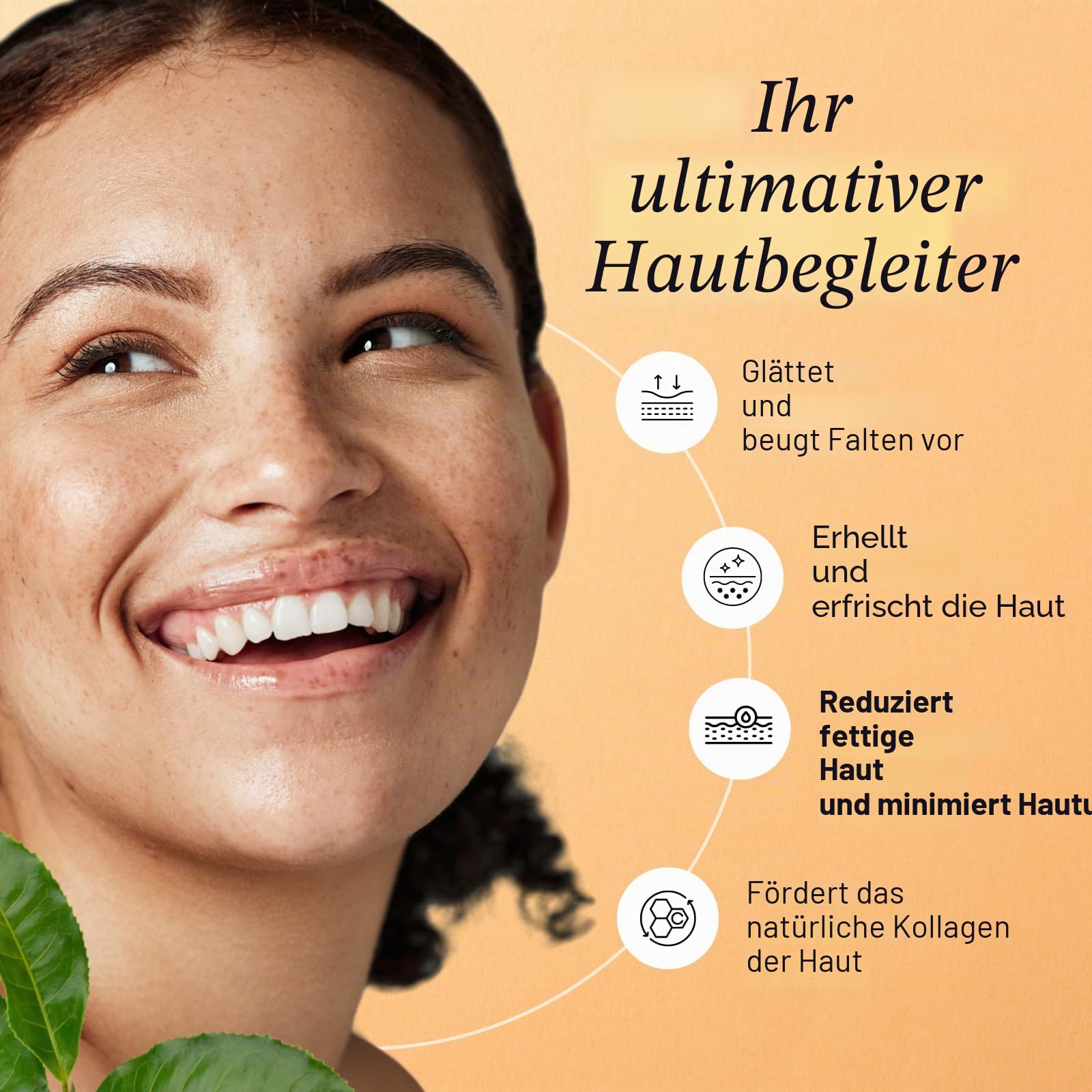 LilyAna Naturals Retinol Serum - Made in USA Anti-Aging Gesichtsserum mit Hyaluronsäure und Vitamin E, reduziert Altersflecken und Sonnenschäden, fördert Kollagen und Elastin (Retinol, 28.3 g)