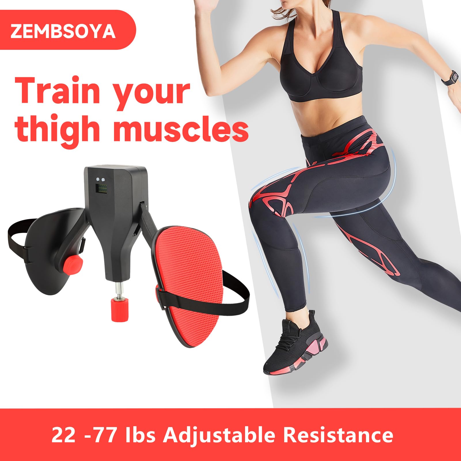 Appareil Fitness Femme Appareil Exercice Cuisses Et Plancher Pelvien - Entraînement Maison Avec Affichage Intelligent Vibration Périnée