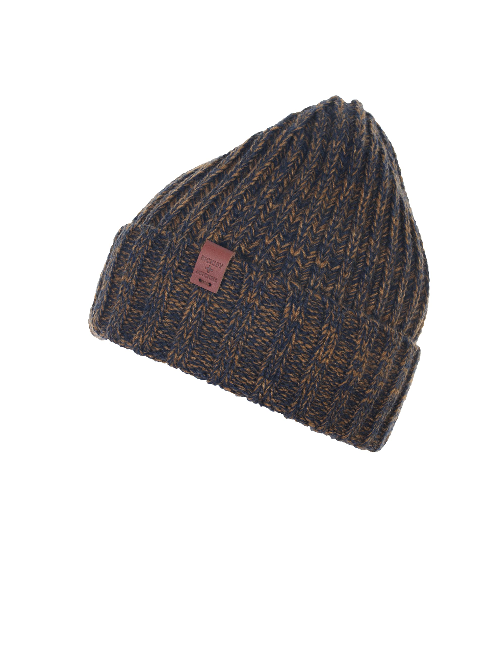 Bickley & MitchellMen's Basic Rib Beanie 1003-01-10-187 hat, Camel Twist, One Size, Camel Twist, One Size