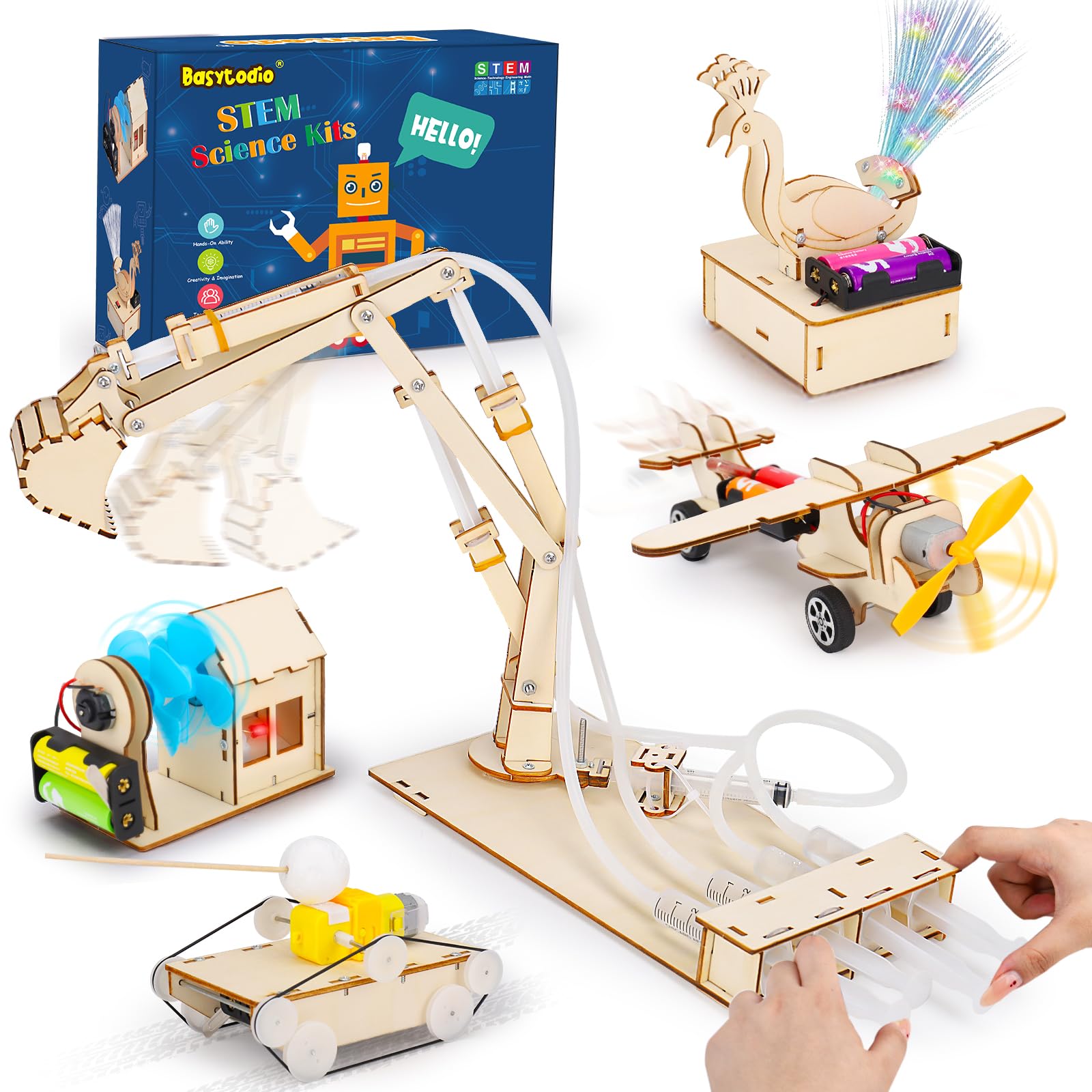 STEM Kits 5 Set Science Kits for Kids Age 8-12 12-14 STEM Toys for