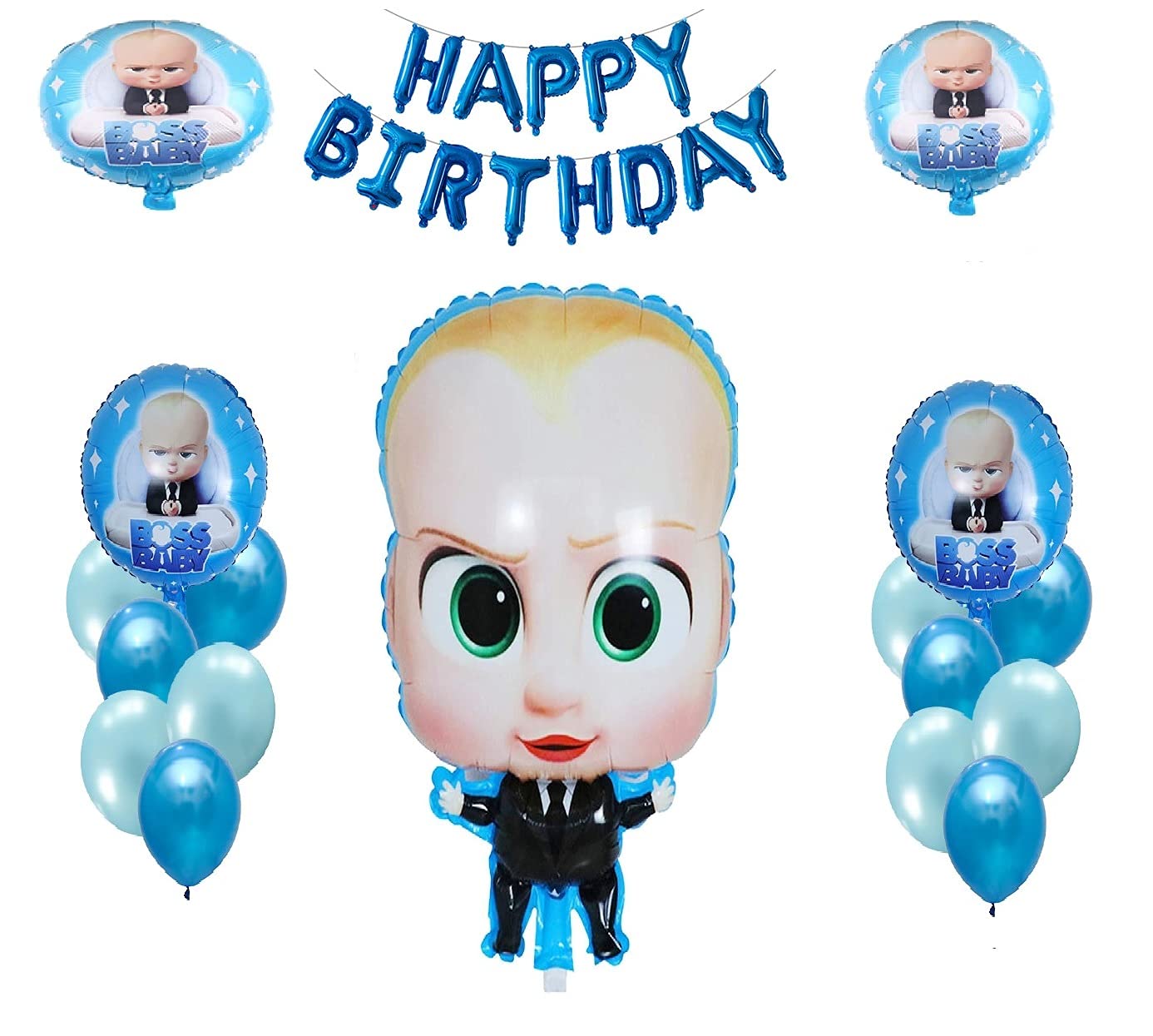 Baby Boss Foil Balloons for Kids,30 Pieces