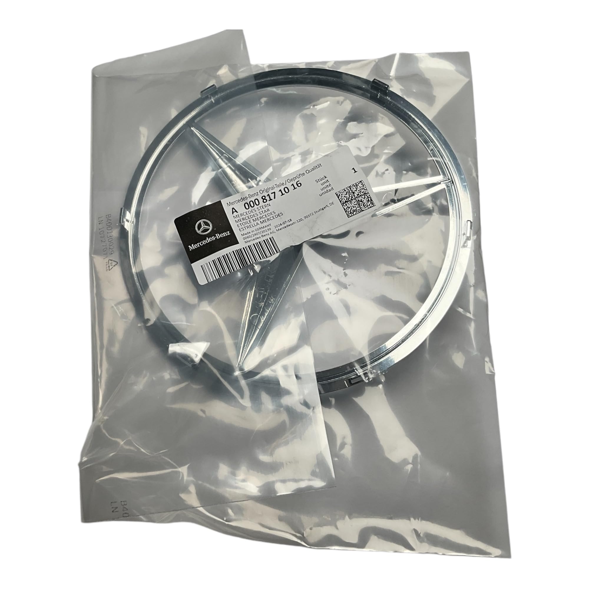 Mercedesstern An Parrilla