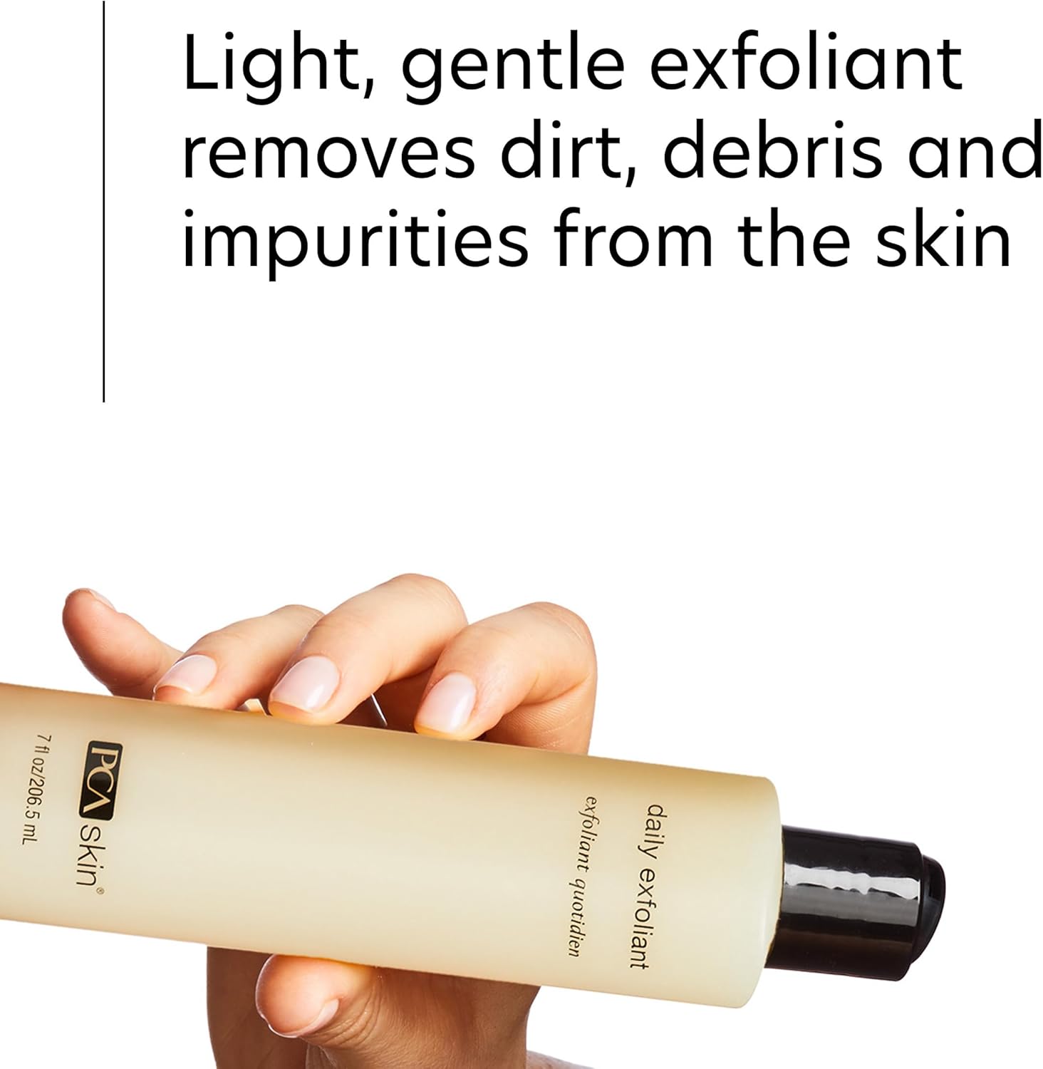 PCA SKIN Daily Face Exfoliant Cleanser, Moisturizing Face Wash, Gently Cleanses Dirt, Debris, and Other Impurities From Skin, Facial Cleanser Made with Renewable Exfoliants, 7.0 oz Bottle image 4 of 9 B07HS1STWD