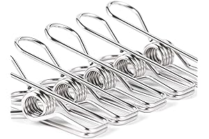 Stainless Steel Heavy Duty Clothespin Clips for Laundry