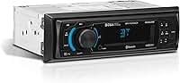 BOSS Audio Systems Estéreo automotivo 625UAB Single DIN com Bluetooth – sem leitor de CD DVD, receptor de rádio AM/FM, entrada auxiliar, USB