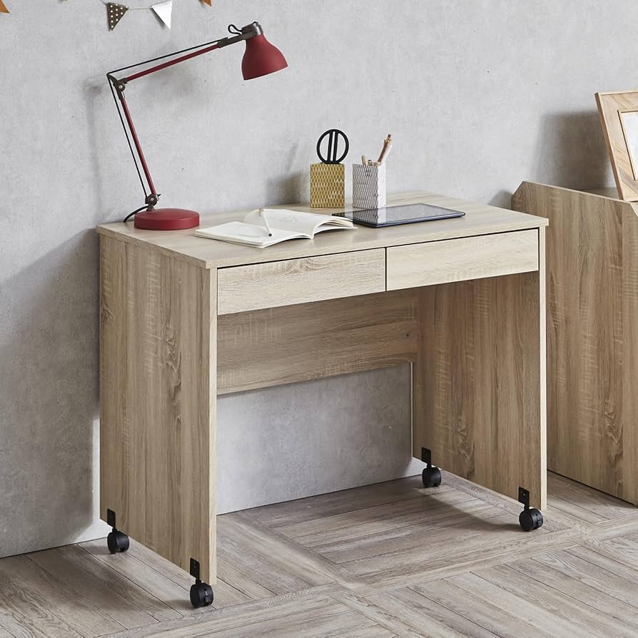 Amazon.co.jp: ネルコンシェルジュ デスク 幅85 キャスター付き